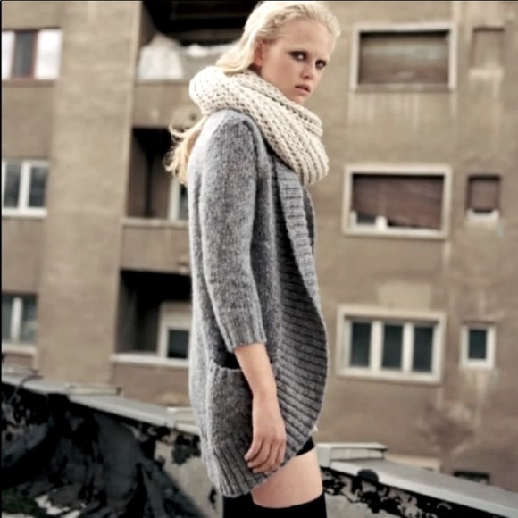 UO Pins And Needles Wool Mohair Cardigan Sweater - Picture 2 of 6